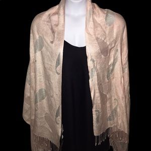 Pink Bindya New York scarf made in India